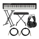 Casio PX-S3100 88-Key Digital Piano (Black) Bundle