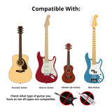 FocusProAudio FPA-TGS1 Tripod Acoustic and Electric Guitar Stand (Black)