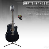 Takamine GD30CE 12 12 String Right Hand Acoustic Electric Guitar Bundle