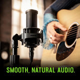 Shure SM4 Studio Recording Microphone, XLR Home Studio Condenser Mic