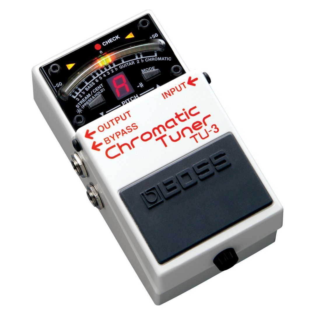 Boss TU-3 Chromatic Tuner Pedal with Bypass