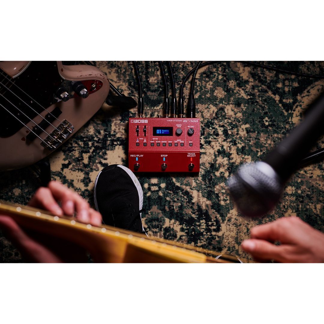 Boss RC-500 Loop Station Compact Phrase Recorder Pedal