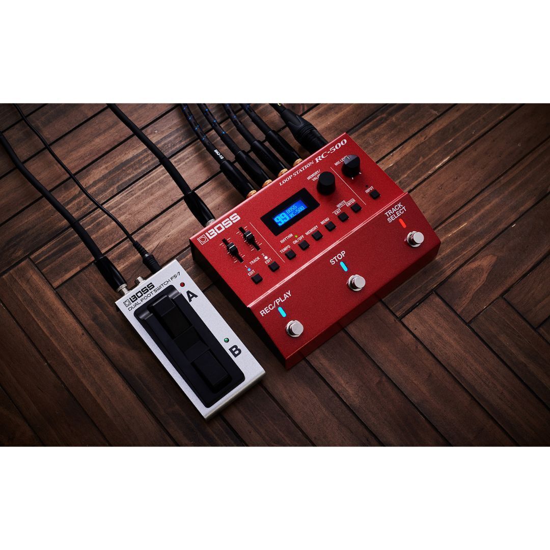 Boss RC-500 Loop Station Compact Phrase Recorder Pedal
