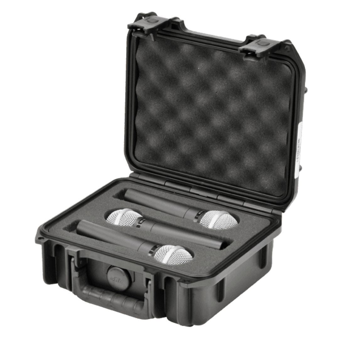 SKB 3i-0907-MC3 iSeries 0907-4 Three Mic Case (3i0907MC3)
