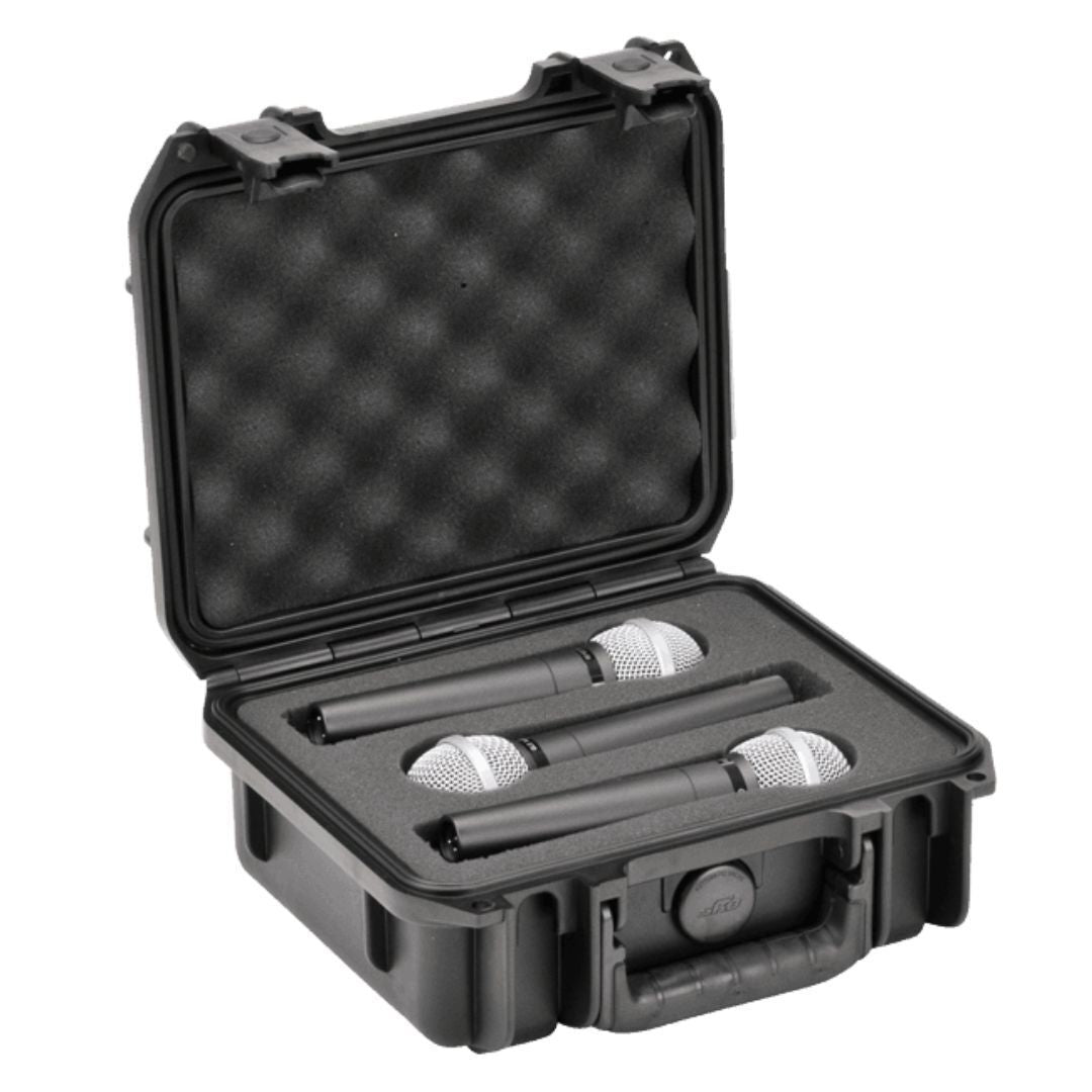 SKB 3i-0907-MC3 iSeries 0907-4 Three Mic Case (3i0907MC3)