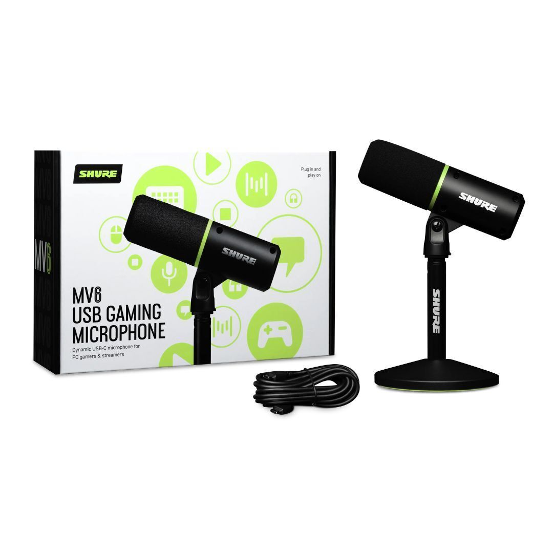 Shure MV6 USB Gaming Microphone