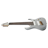 RGD Axe Desing Lab Multi-scale 8str Electric Guitar - Classic Silver Matte