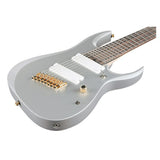 RGD Axe Desing Lab Multi-scale 8str Electric Guitar - Classic Silver Matte