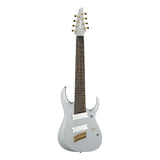 RGD Axe Desing Lab Multi-scale 8str Electric Guitar - Classic Silver Matte