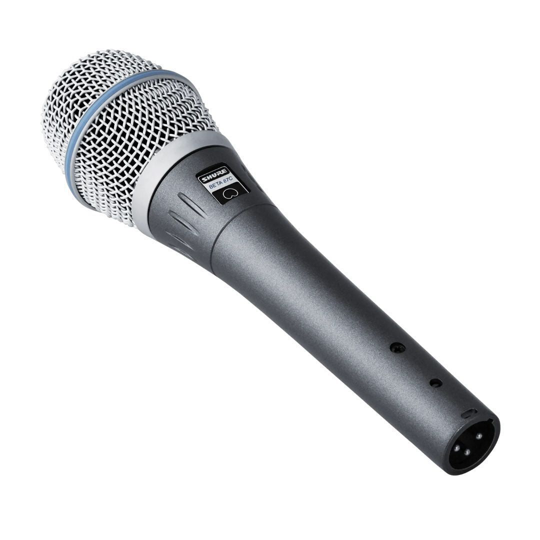 Shure BETA 87C Studio Grade Vocal Microphone with Built-in Pop Filter