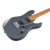 AZ Prestige 6str Electric Guitar w/Case HH Maple - Gray Metallic