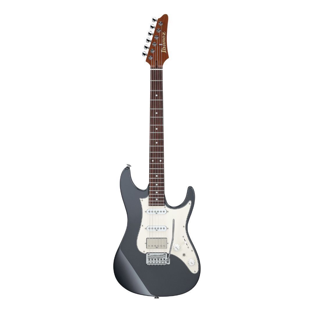 AZ Prestige 6str Electric Guitar w/Case  HSS RW- Gray Metallic