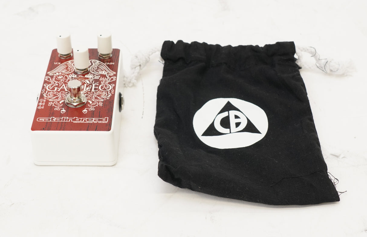 Catalinbread Galileo Treble Boost Foundation Overdrive - Limited Edition RED (Used)