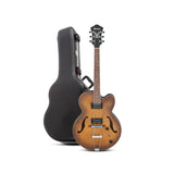 Ibanez AF55 Artcore Hollow-Body Electric Guitar (Tobacco Flat) with Case