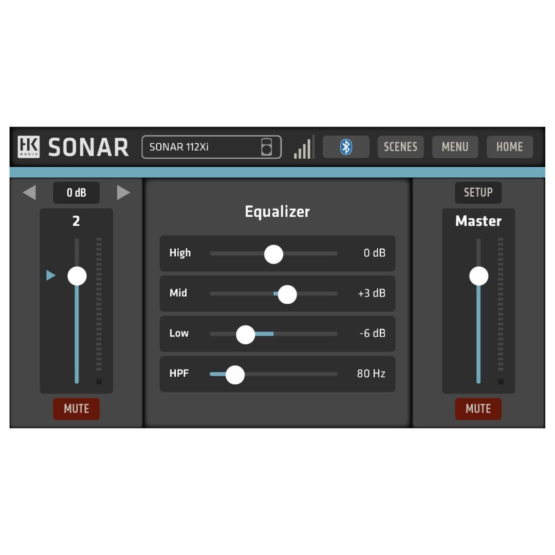 HK Audio SONAR-115-XI 1200 Watt 15Inch Powered Speaker