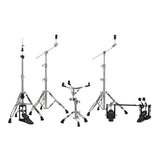 Mapex Armory 5-Piece Hardware Pack with Double Pedal - Chrome Plated (HP8005-DP)