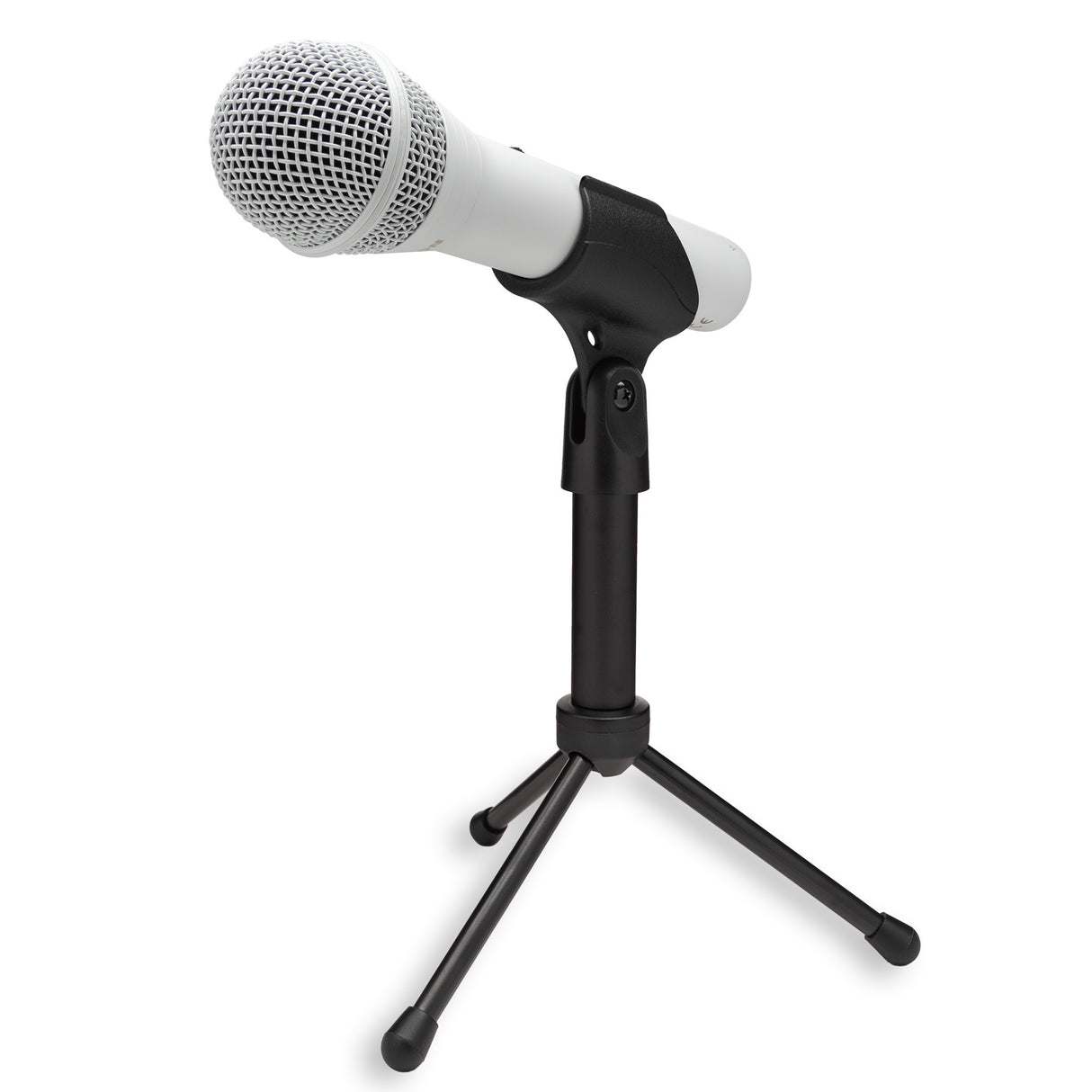 Samson Q2U Handheld Dynamic USB Microphone Recording and Podcasting Pack (White)