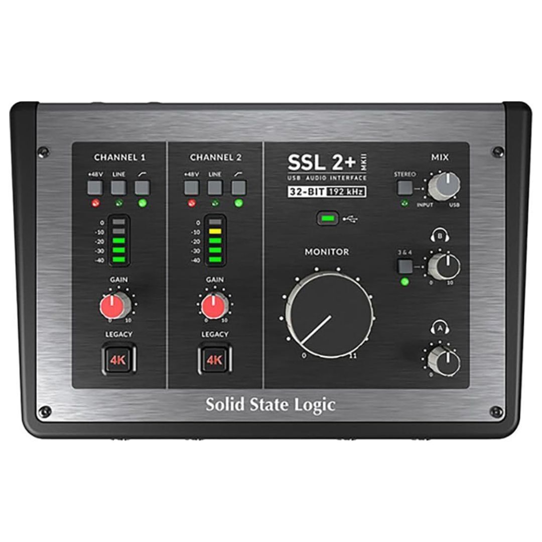 Solid State Logic SSL 2+ MKII - 2x4 USB Audio Interface