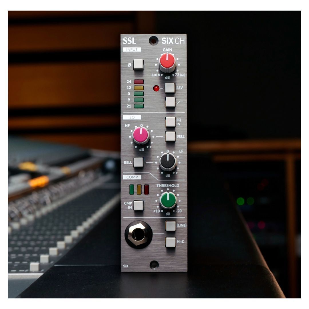 Solid State Logic SiX Channel 500 Series Channel Strip