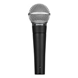 Shure SM58-CN Cardioid Dynamic Vocal Microphone with 25' XLR, Shock mount Bundle