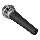 Shure SM58-CN Cardioid Dynamic Vocal Microphone with 25' XLR, Shock mount Bundle