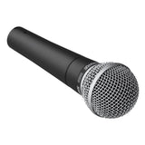 Shure SM58-CN Cardioid Dynamic Vocal Microphone with 25' XLR, Shock mount Bundle