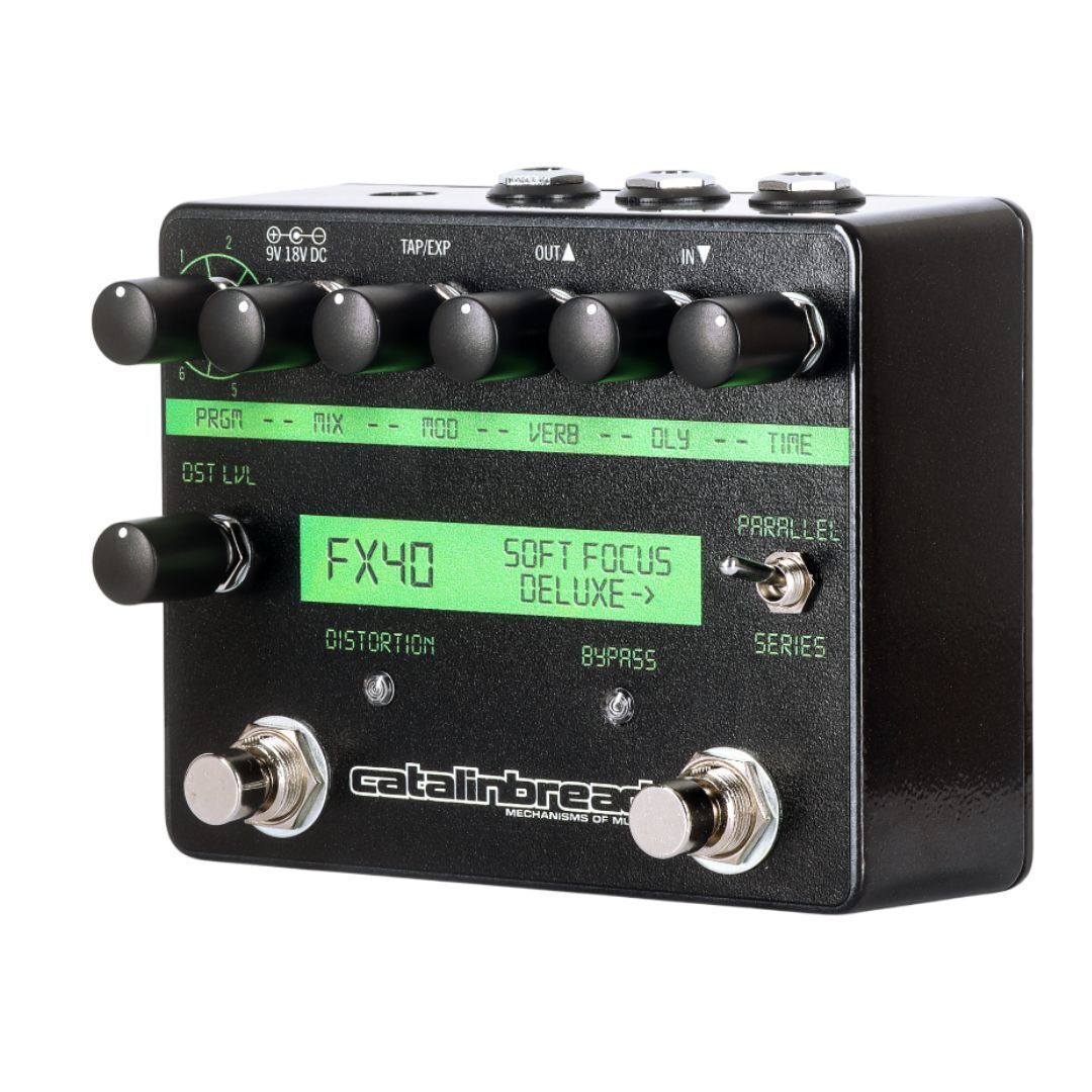 Catalinbread Soft Focus Deluxe Multi-Effects Reverb Guitar Pedal (Open Box)