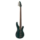 Yamaha TTRBX605FM 5-string bass guitar - Indigo Blue