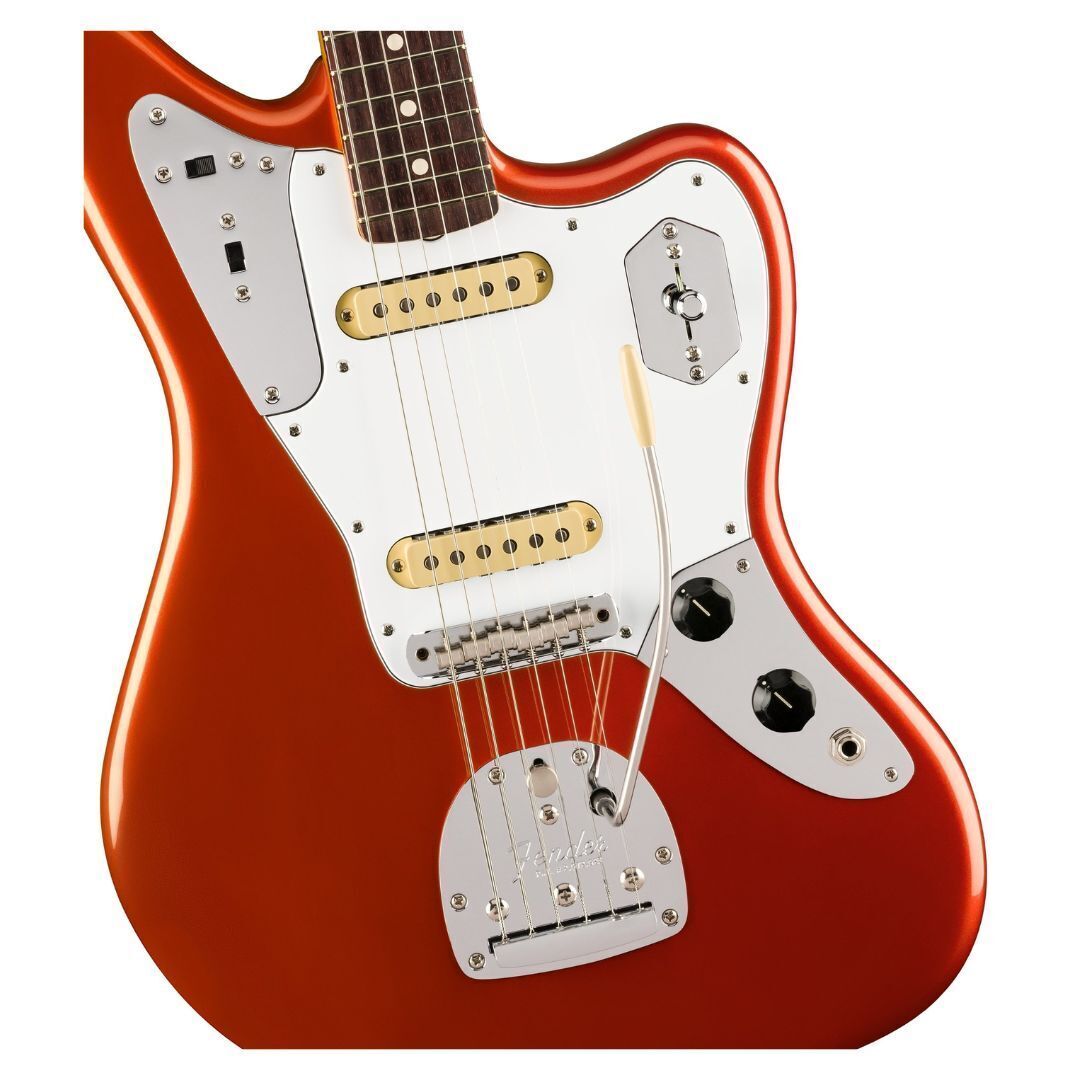 Fender Johnny Marr Jaguar Electric Guitar, Metallic KO, Rosewood Fingerboard