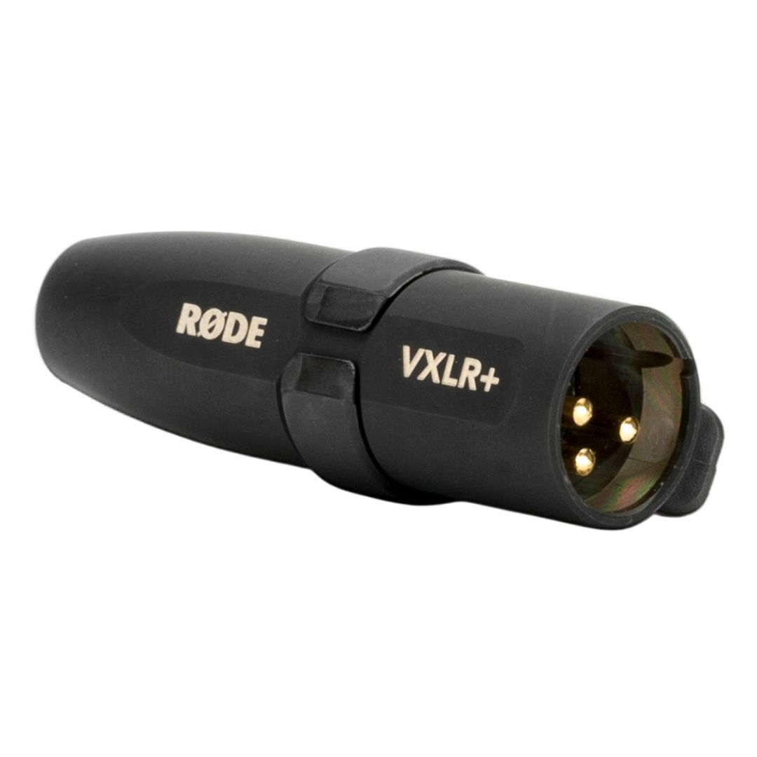 Rode Microphone 3.5mm Mini Jack to 3-pin XLR Input Connector w/ Power ...