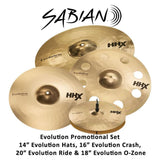 Sabian *SP*EVOLUTION PROMO SET Cymbal