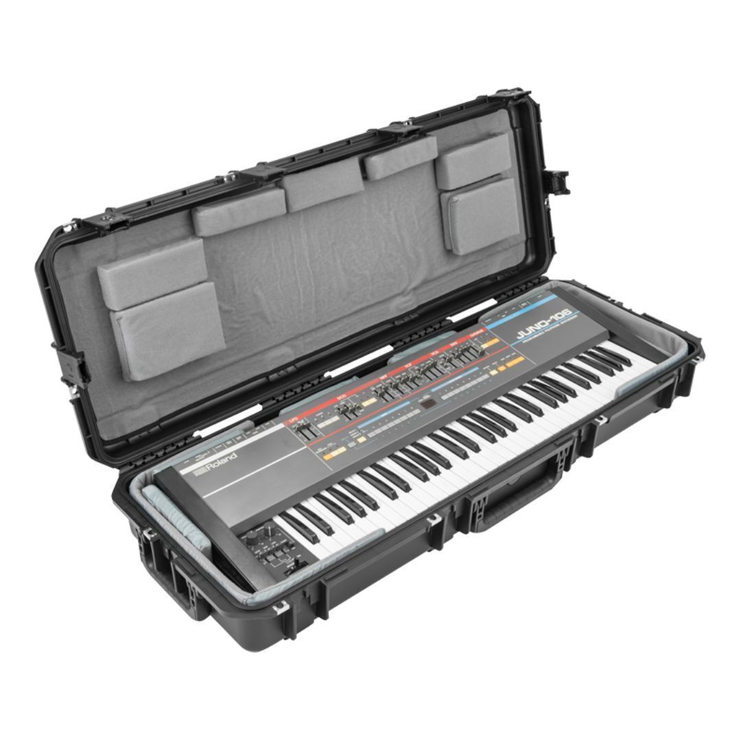 SKB iSeries 3i-4214-TKBD Narrow 61-Note Waterproof Military-Grade Keyboard Case