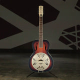 Gretsch G9241 Mahogany Round Neck Acoustic-Electric Resonator Guitar (2-Color Sunburst) Bundle