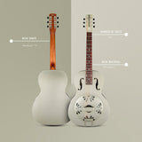 Gretsch G9201 Honey Dipper 6-String Resonator Guitar (Weathered Pump House Roof)