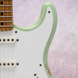 Fender Limited Edition Fat 1954 Stratocaster, Relic, Super Faded Aged Surf Green