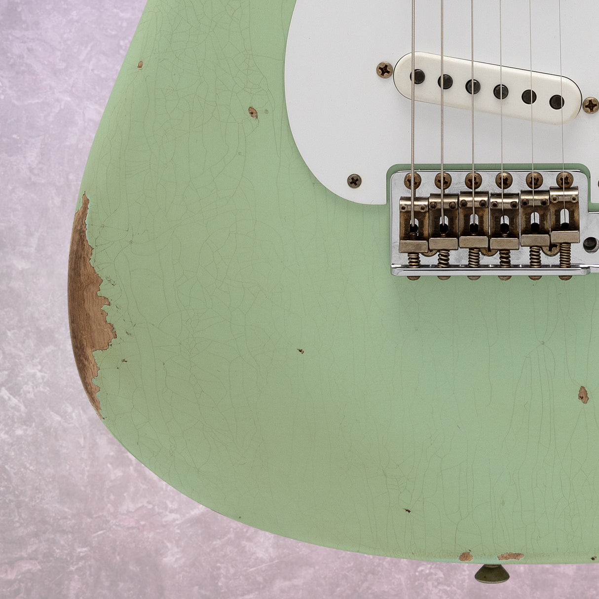 Fender Limited Edition Fat 1954 Stratocaster, Relic, Super Faded Aged Surf Green