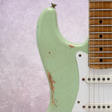 Fender Limited Edition Fat 1954 Stratocaster, Relic, Super Faded Aged Surf Green