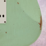 Fender Limited Edition Fat 1954 Stratocaster, Relic, Super Faded Aged Surf Green