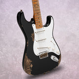 Fender Custom Shop Ltd. Ed. '54 Hardtail Stratocaster Heavy Relic, Aged Black