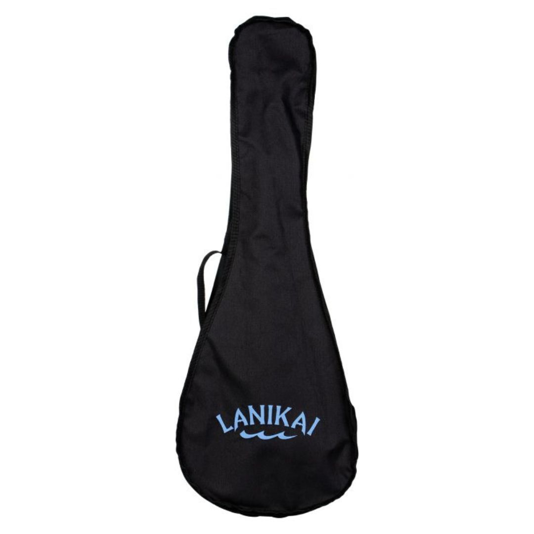 Lanikai Okoume Soprano with binding and gig bag