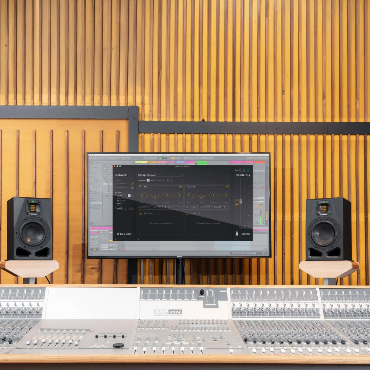 Adam Audio S2V 7in Powered Studio Monitor (Pair) with XLR to 1/4 TRS Cables (2)