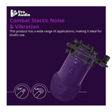 FocusProAudio Shock Mount for Blue Yeti and Yeti Pro Microphones (Black)