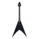 ESP LTD HEX-6 Nergal Signature Electric Guitar in Black Satin