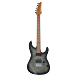 Ibanez AZ24S1F Standard 6-String Right-Handed Electric Guitar (Transparent Black Sunburst)