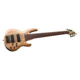 ESP LTD B-206SM 6-String Right-Handed Bass Guitar with Ash Body Natural- B-Stock