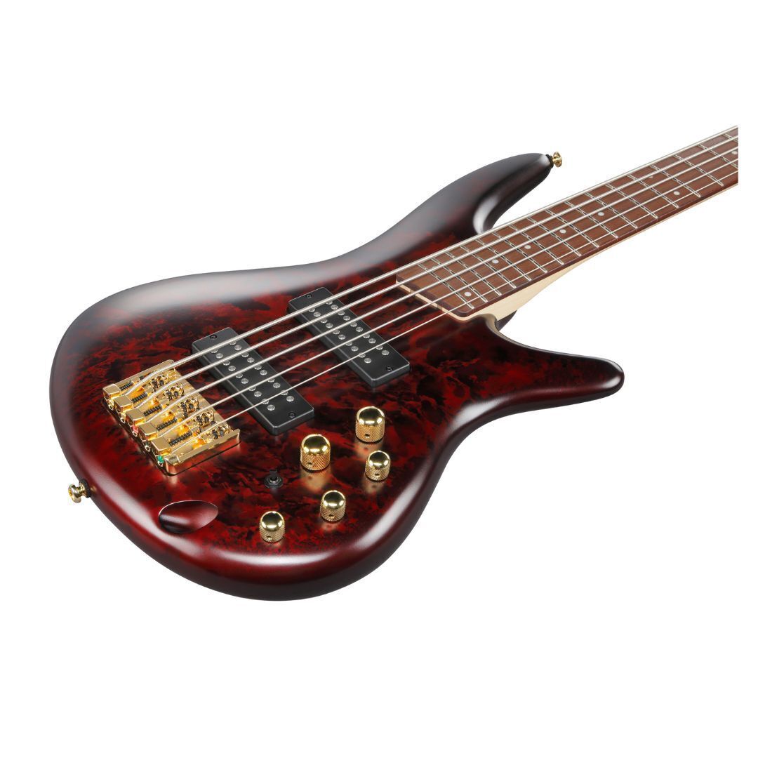 Ibanez SR Standard 5str Electric Bass - Wine Red Frozen Matte