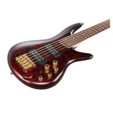 Ibanez SR Standard 5str Electric Bass - Wine Red Frozen Matte
