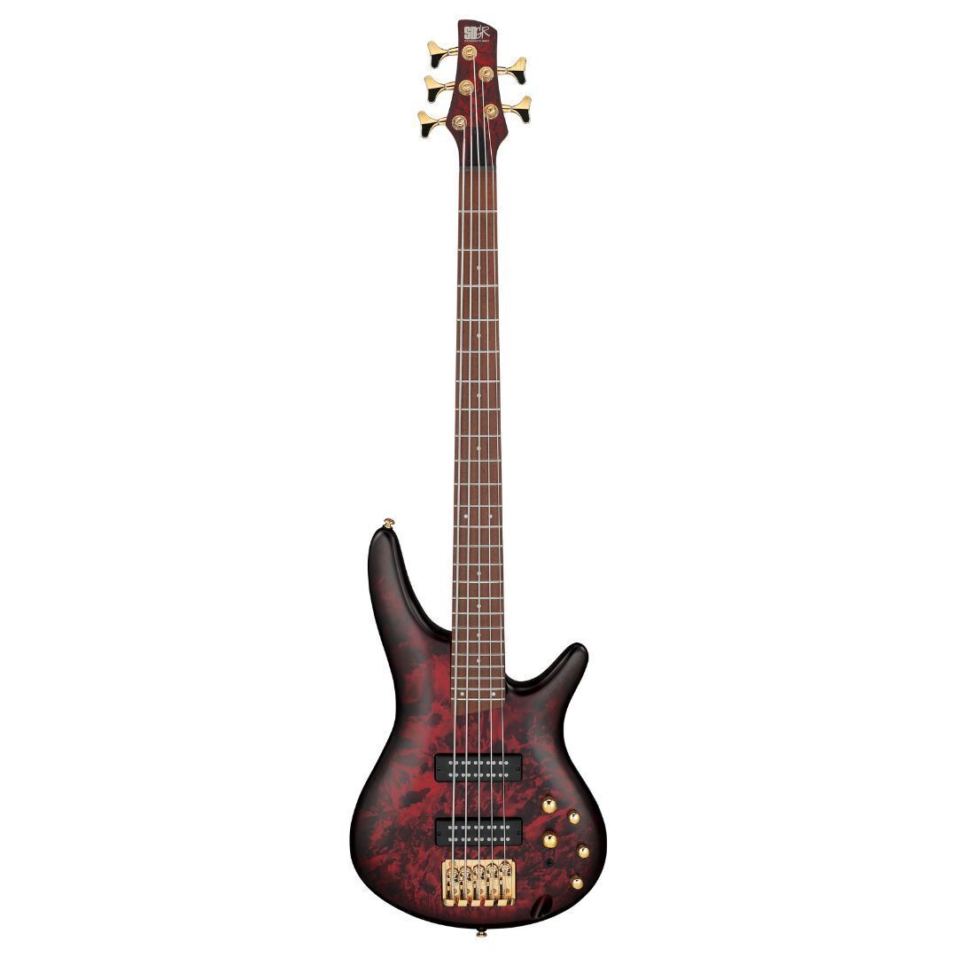 Ibanez SR Standard 5str Electric Bass - Wine Red Frozen Matte