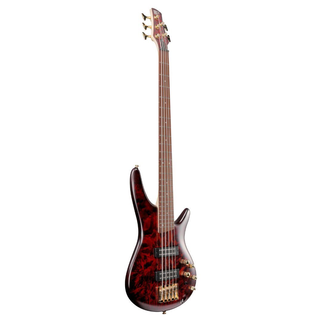 Ibanez SR Standard 5str Electric Bass - Wine Red Frozen Matte