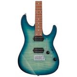 Ibanez AZ Standard 6str Electric Guitar  HH- Transparent Turquoise Burst